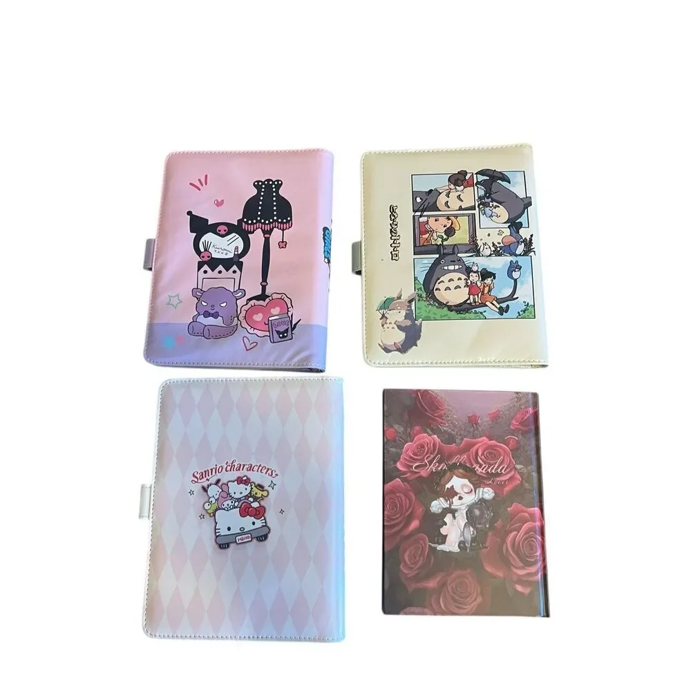 4 Anime planners budget diaries hello kitty Sanrio powerpuff girls Totoro skulls